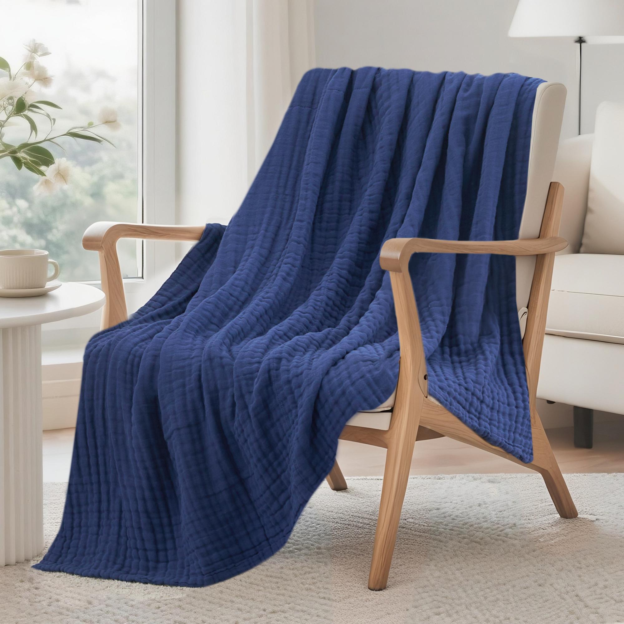 Muslin Cotton Bedspread - Manta de Muselina 100% Algodón de