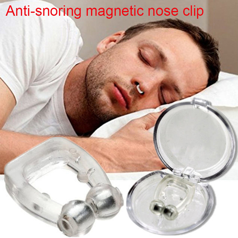 Anti Snore Contour Pillow - 1/2/4 Unidades de Clip Nasal Magnético