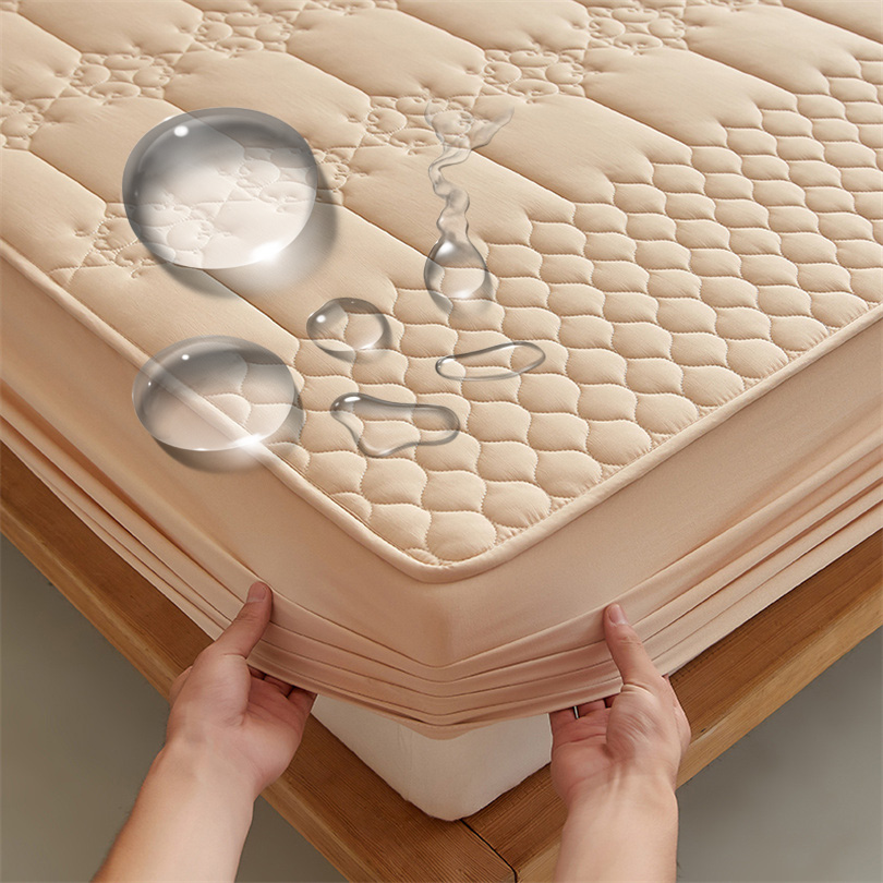 Waterproof Mattress Protector Breathable - Protector de colchón 100% impermeable, funda