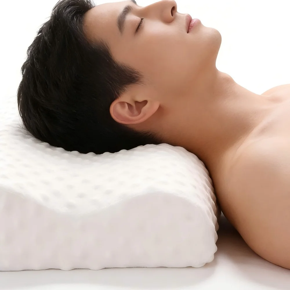 Memory Foam Orthopedic Pillow Neck Pain - Almohada Ajustable de Espuma Viscoelástica para