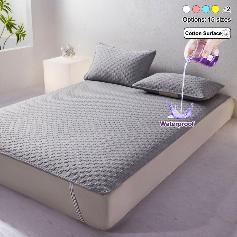 Waterproof Mattress Protector Breathable - Funda Impermeable para Colchón con 4