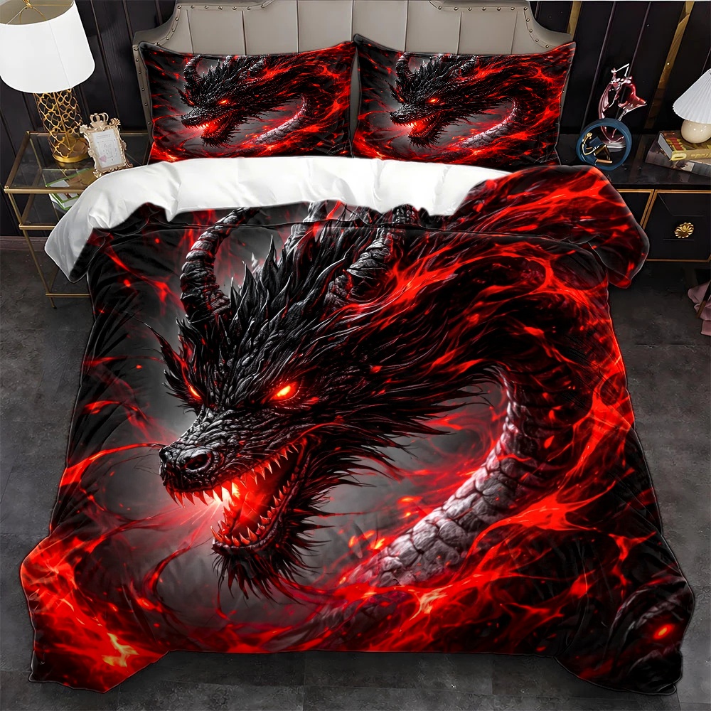 Duvet Cover Sets With Zipper - Juego de Funda Nórdica de 3