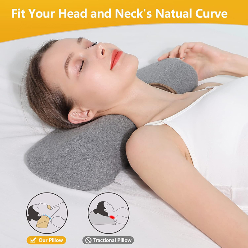 Anti Snore Contour Pillow - Almohada de espuma viscoelástica con contorno,