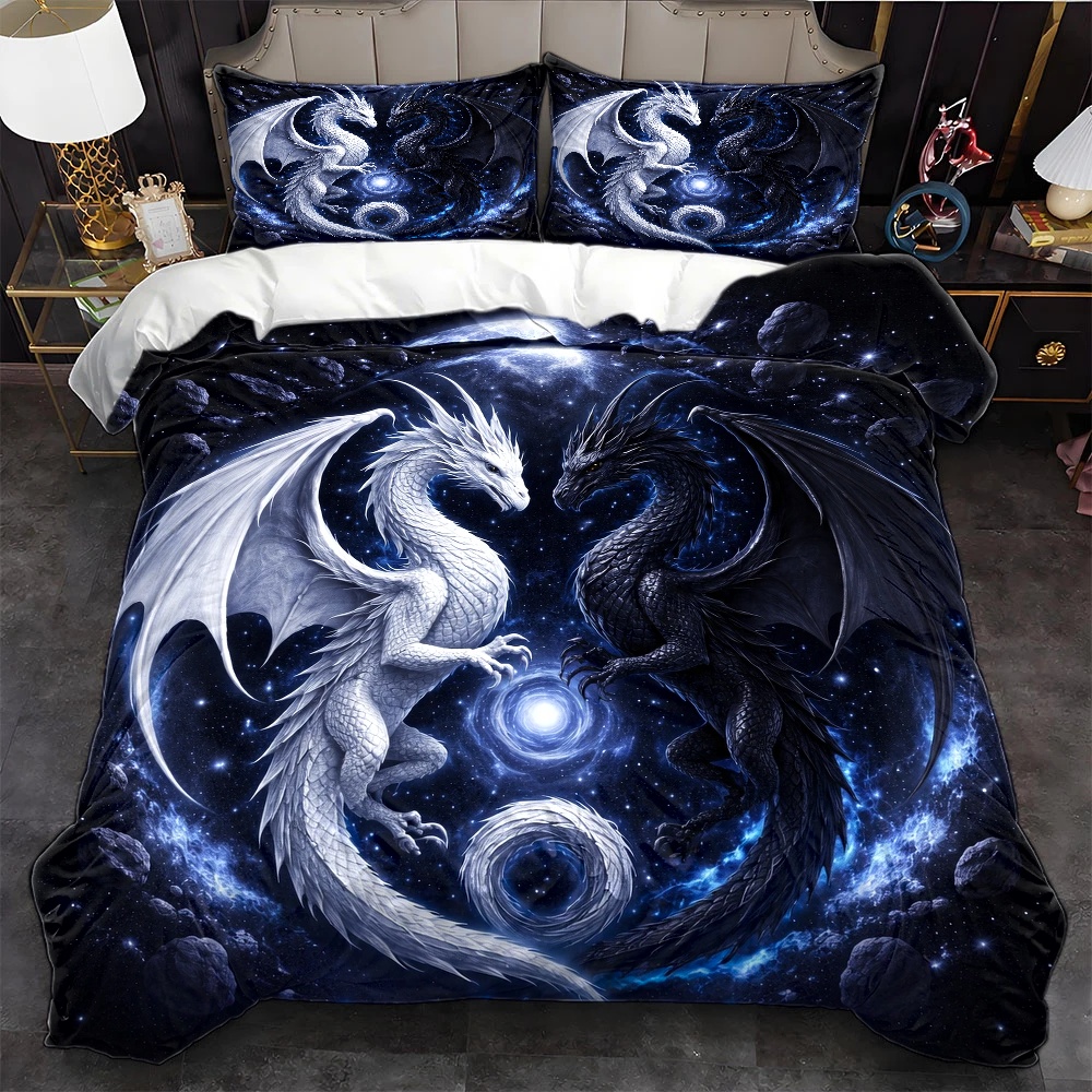 Duvet Cover Sets With Zipper - Juego de Funda Nórdica de 3