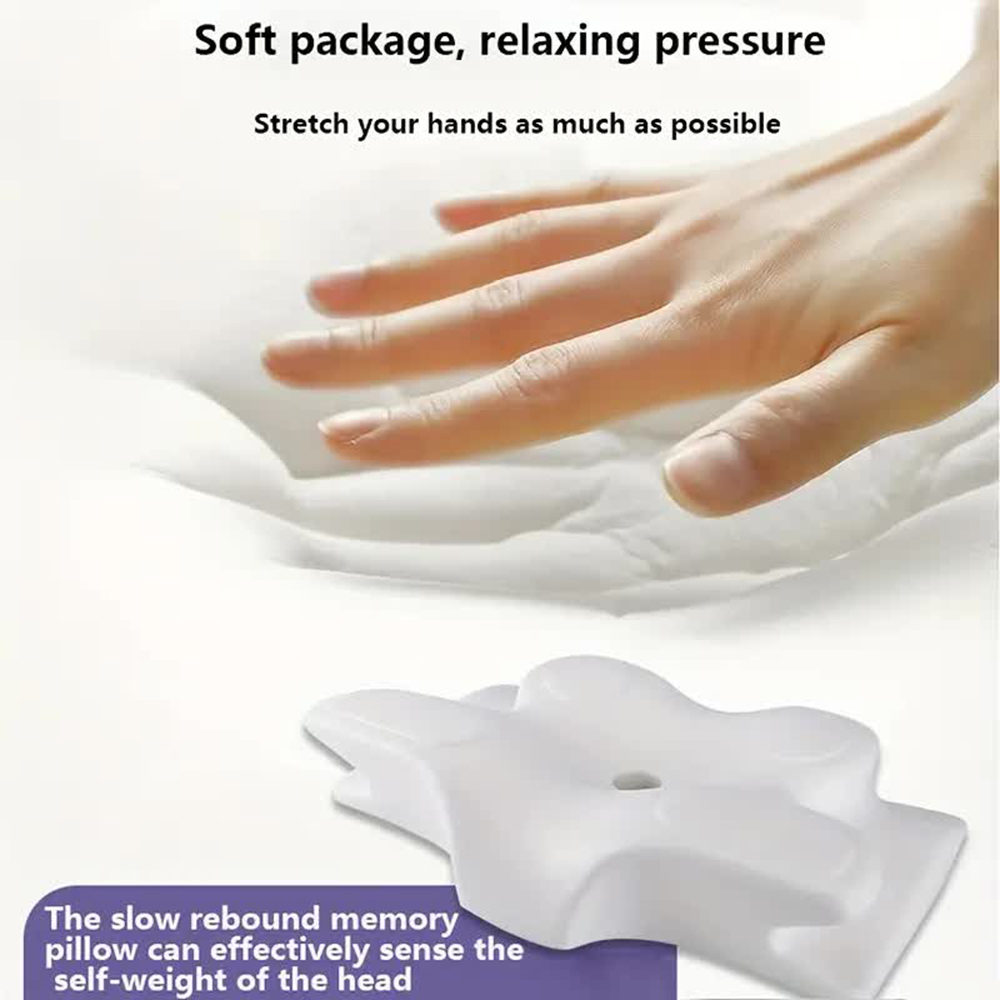 Almohadas de Espuma Viscoelást - Memory Foam Orthopedic Pillow Neck Pain reseña y precio