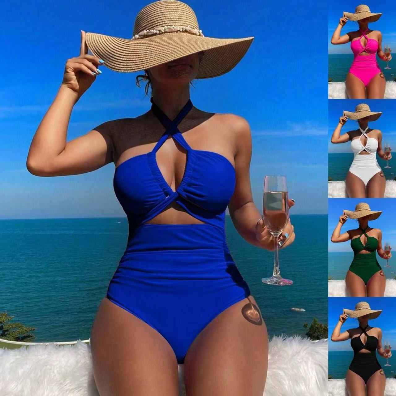 Traje de baño de mujer con cue - Bath reseña y precio