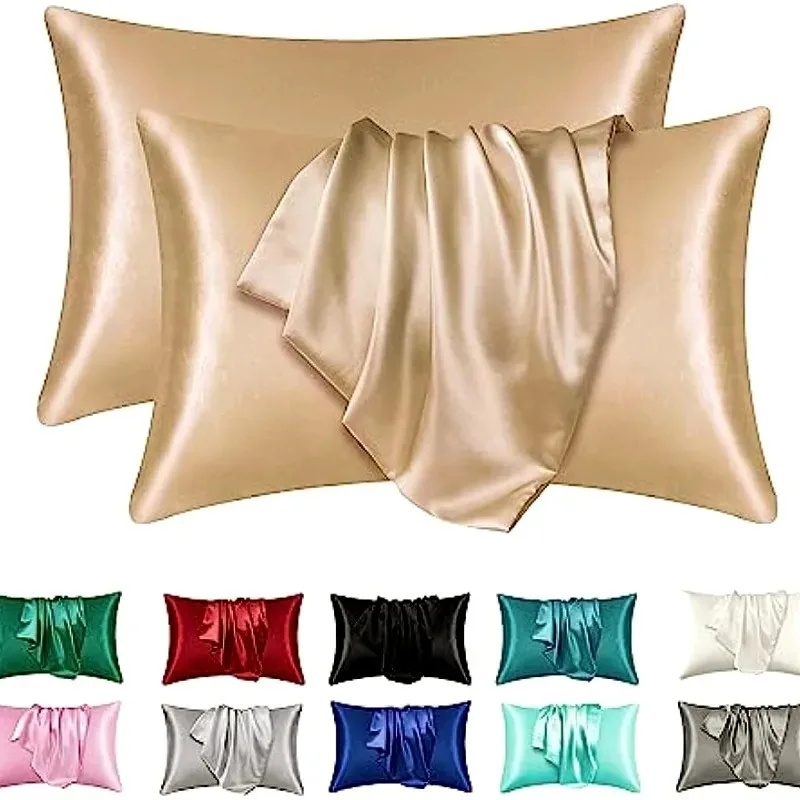 Funda de Almohada de Seda Sati - Satin Silk Pillowcase Hair Skin reseña y precio