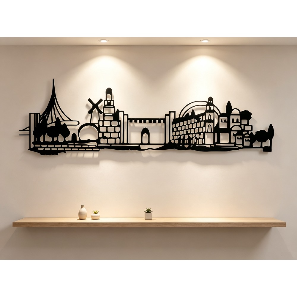 CIFBUY Arte de Pared Metálico, - Home Decor reseña y precio