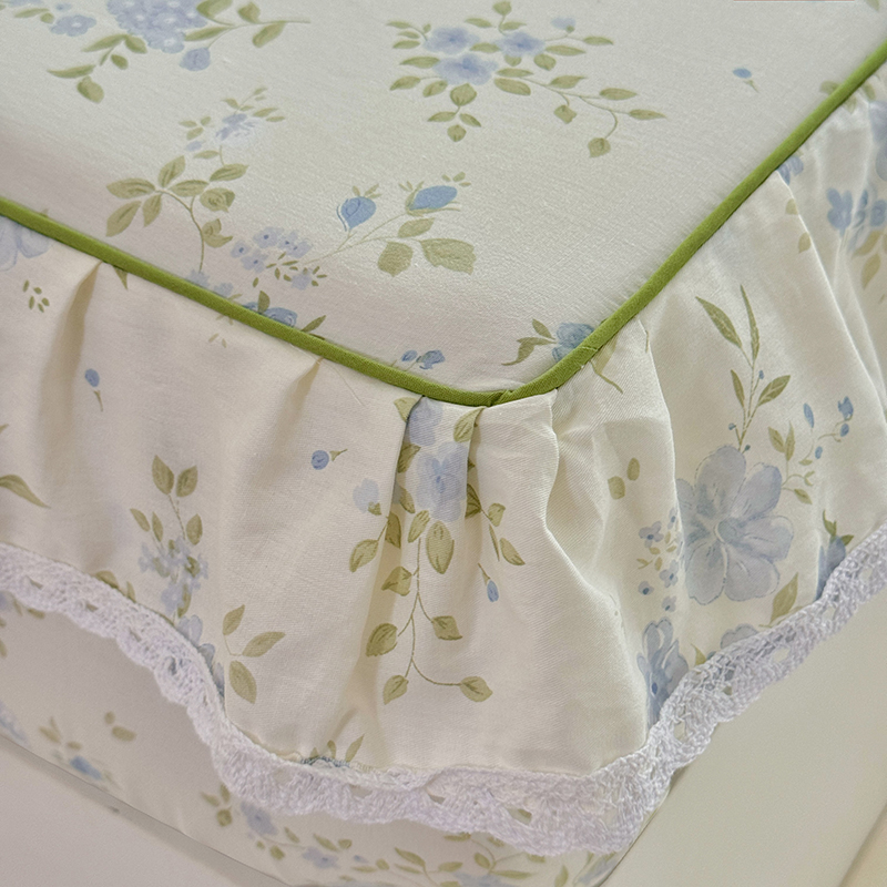 Sábana ajustable con volantes  - Fitted Bed Sheets Deep Pocket reseña y precio
