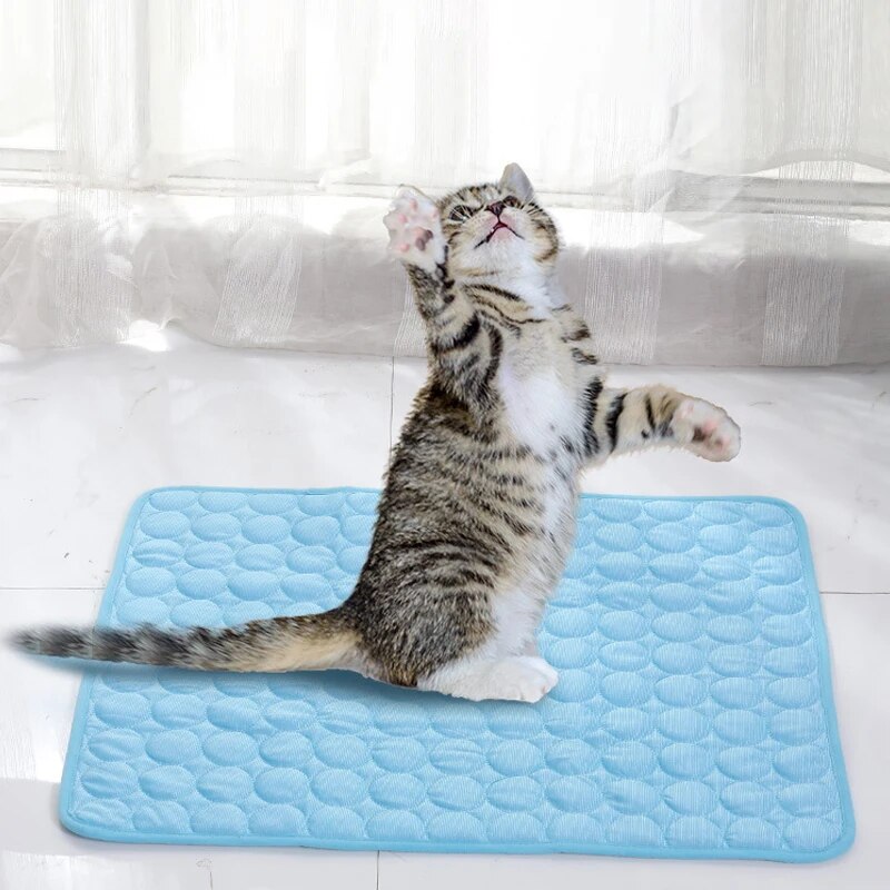 Esteras de hielo para mascotas - Cooling Blanket Hot Sleepers reseña y precio