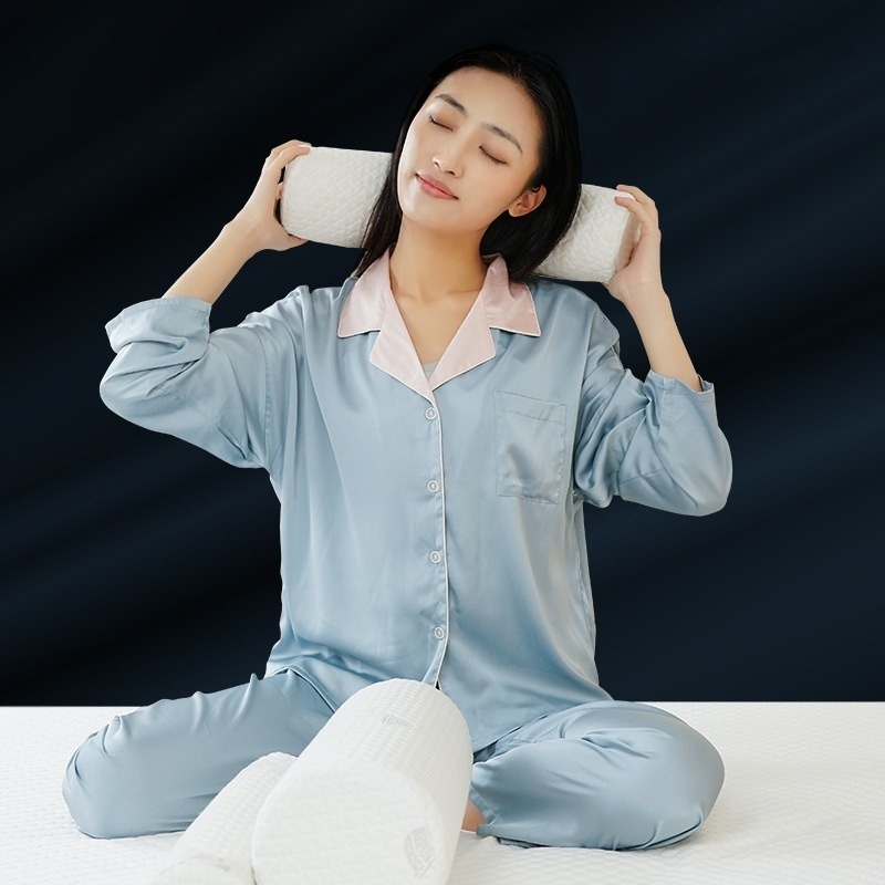 Almohada cervical de espuma vi - Anti Snore Contour Pillow reseña y precio