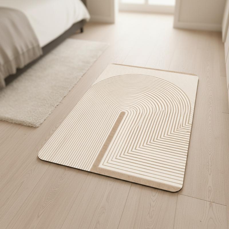 Alfombra de baño de diatomita  - Quick Dry Diatomite Bath Mat reseña y precio