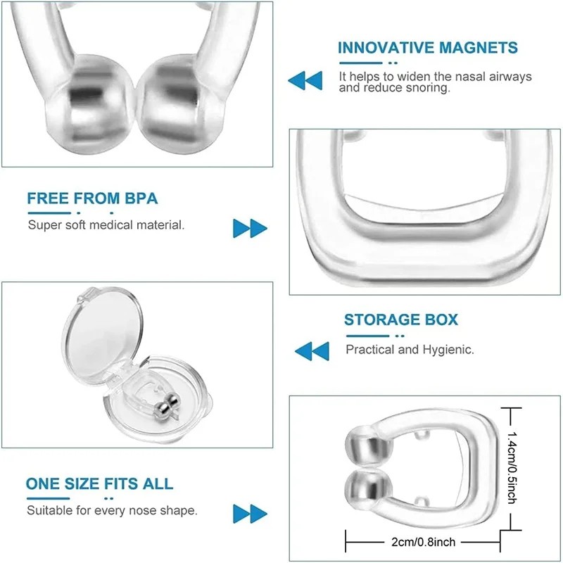 1/2/4 Unidades de Clip Nasal M - Anti Snore Contour Pillow reseña y precio
