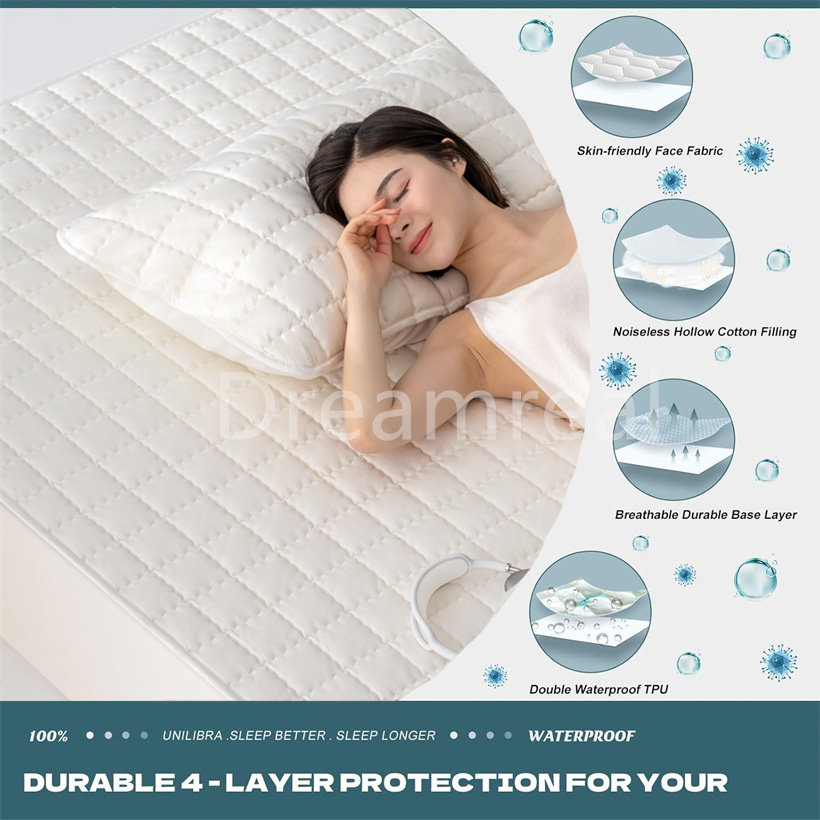 Protector de Colchón Impermeab - Waterproof Mattress Protector Breathable reseña y precio