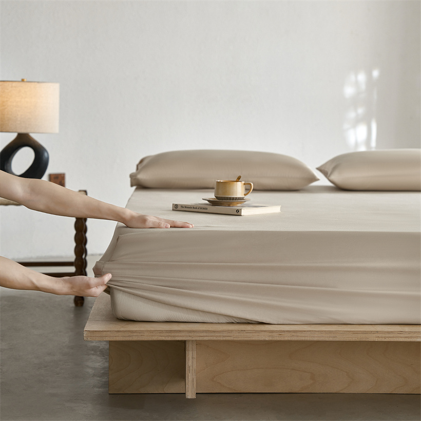 Sábana Ajustable 100% Seda de  - Fitted Bed Sheets Deep Pocket reseña y precio