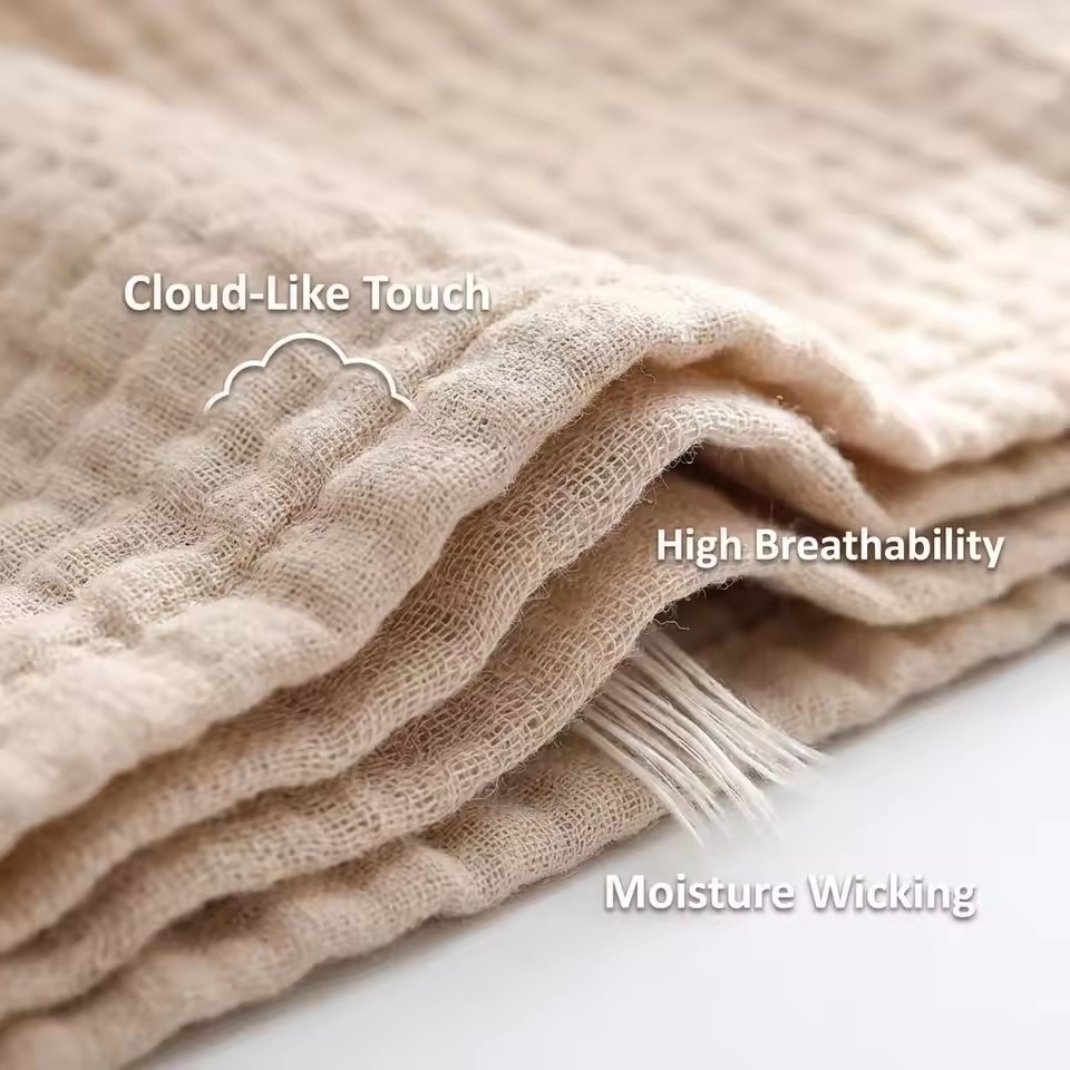 Mantas de Muselina de Algodón  - Muslin Cotton Bedspread reseña y precio
