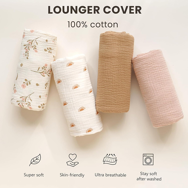 2 uds funda para tumbona de be - Muslin Cotton Bedspread reseña y precio