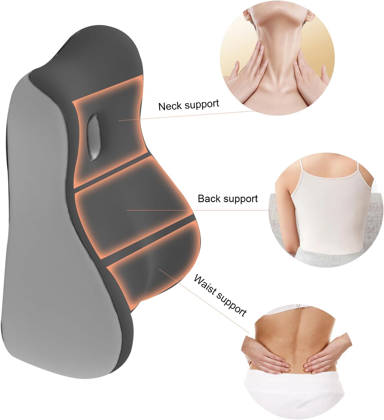 Almohada de Soporte Íntimo par - Memory Foam Orthopedic Pillow Neck Pain reseña y precio