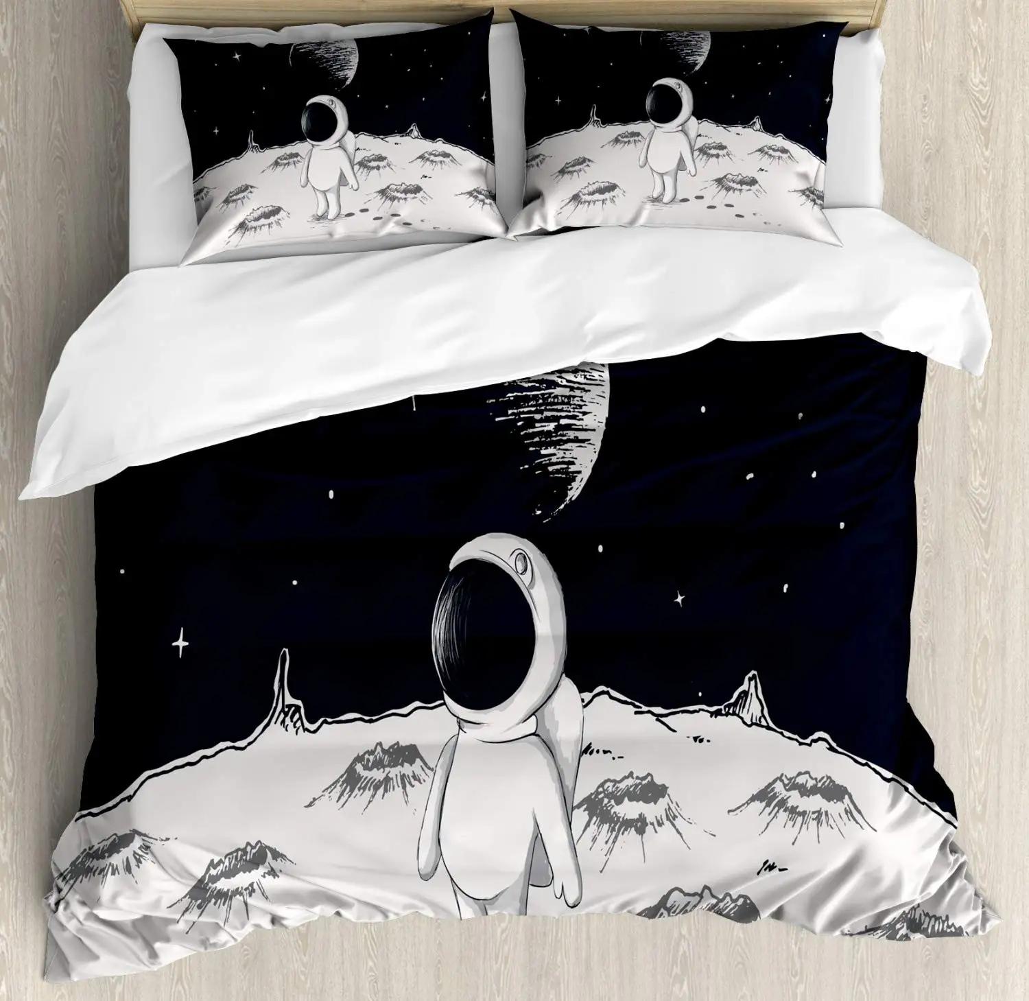 Juego de funda nórdica de astr - Duvet Cover Sets With Zipper reseña y precio