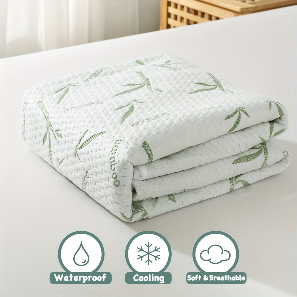 Funda de colchón impermeable d - Waterproof Mattress Protector Breathable reseña y precio