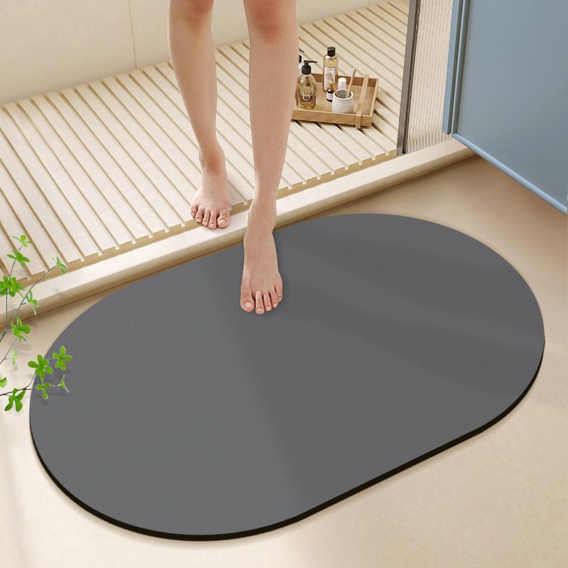 Alfombra de Baño Ovalada Irreg - Quick Dry Diatomite Bath Mat reseña y precio