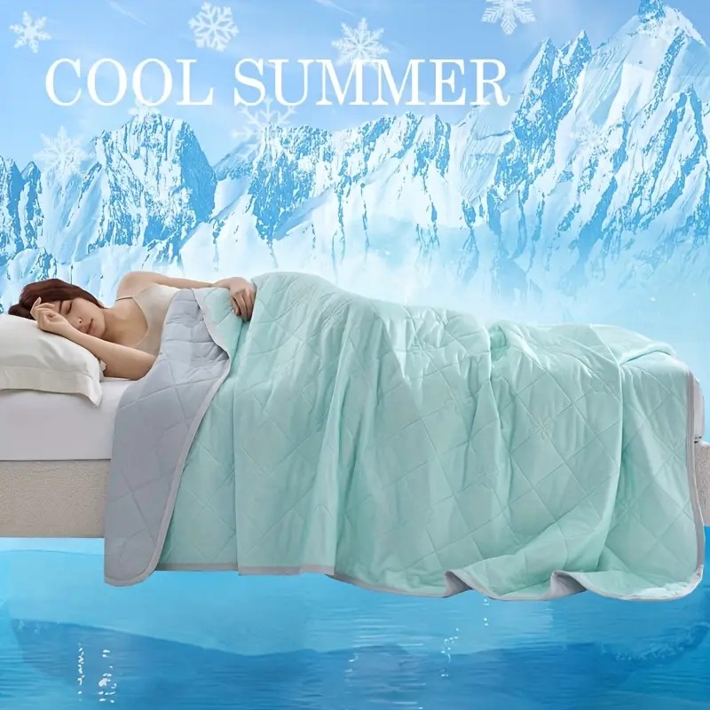 1 pieza de manta refrescante g - Cooling Blanket Hot Sleepers reseña y precio