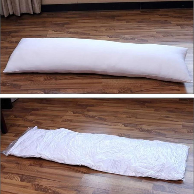 Almohada larga interior de alg - Anti Snore Contour Pillow reseña y precio