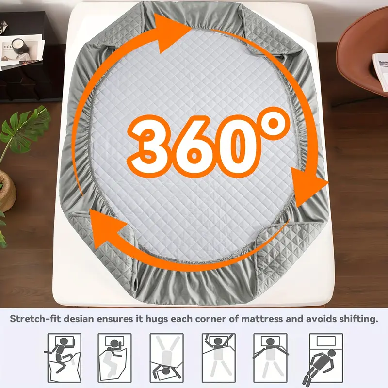 Protector de Colchón Impermeab - Waterproof Mattress Protector Breathable reseña y precio