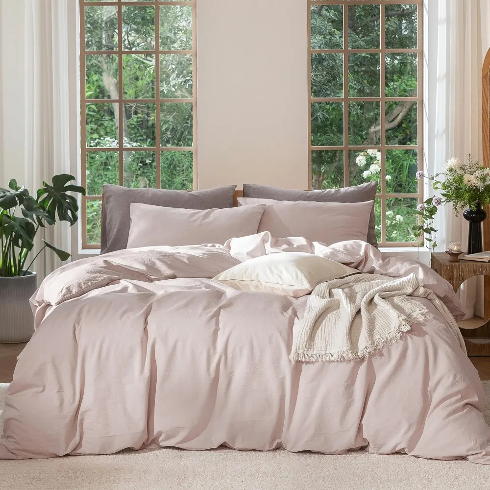 Juego de Funda de Edredón 100% - Duvet Cover Sets With Zipper reseña y precio