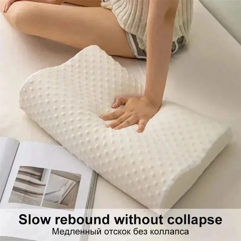 Almohada cervical ortopédica d - Memory Foam Orthopedic Pillow Neck Pain reseña y precio