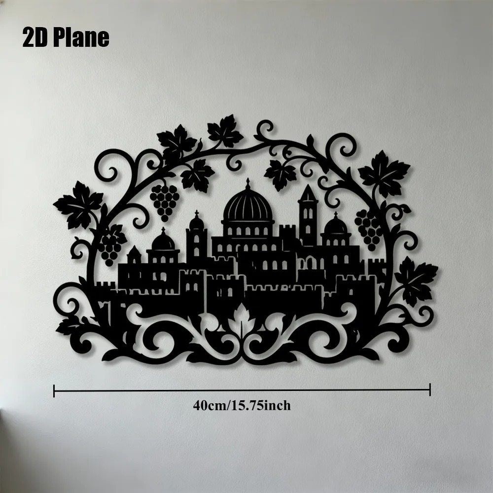CIFBUY Arte de Pared de Hierro - Home Decor reseña y precio