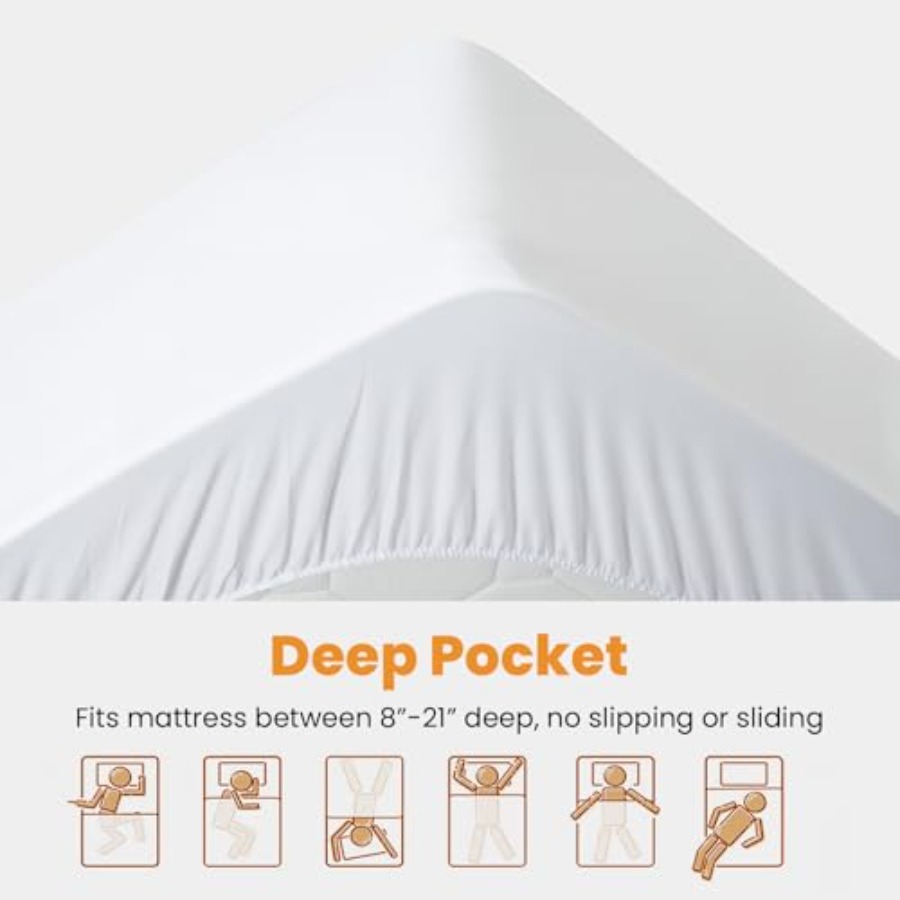 Protector de Colchón Acolchado - Waterproof Mattress Protector Breathable reseña y precio
