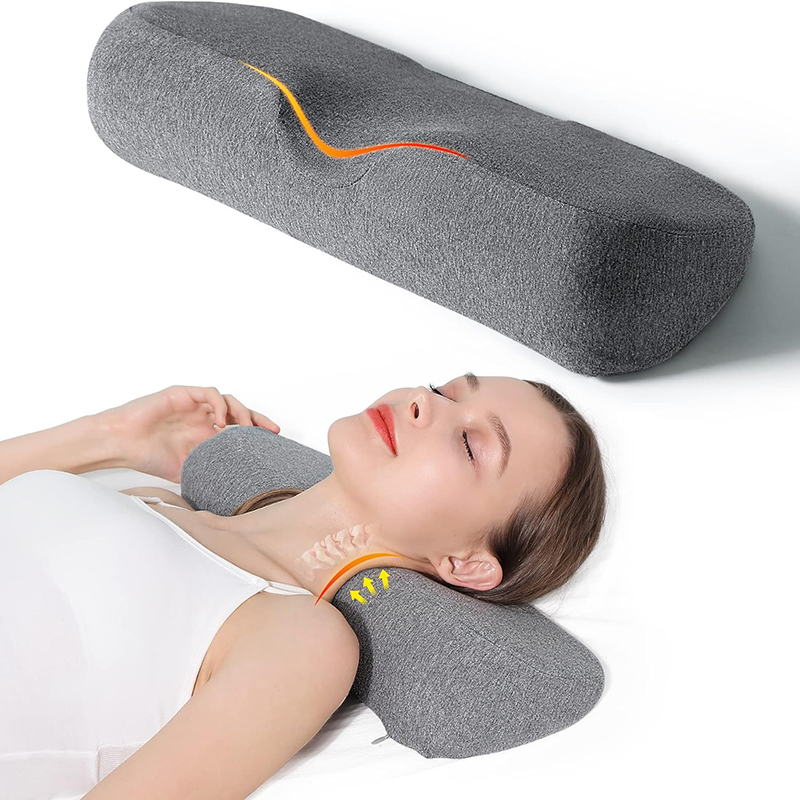 Almohada de espuma viscoelásti - Anti Snore Contour Pillow reseña y precio