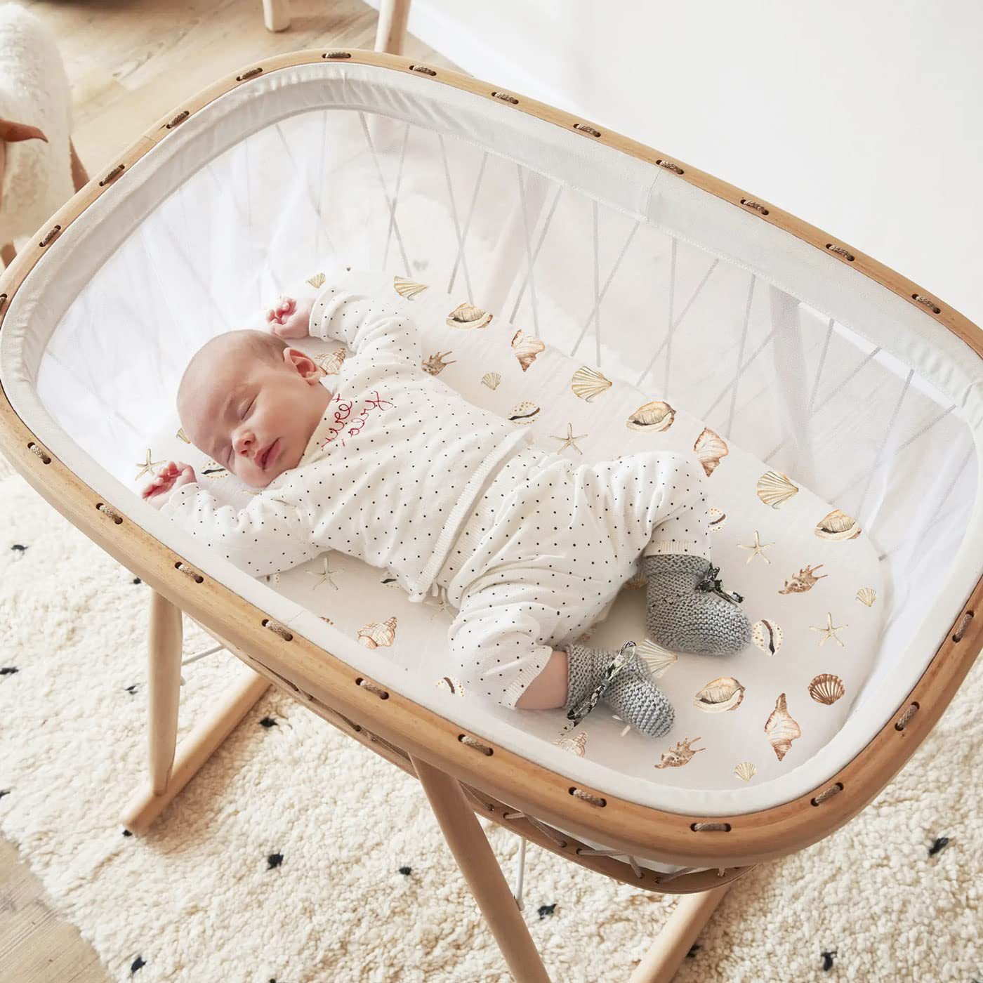 Sábanas de muselina para Moisé - Muslin Cotton Bedspread reseña y precio